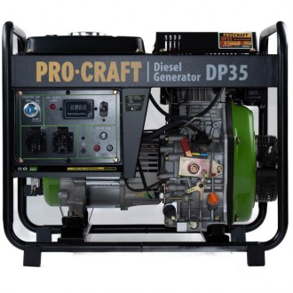 Генератор дизельний Procraft DP35 ― це надійний і потужний генератор, що підходи. . фото 2