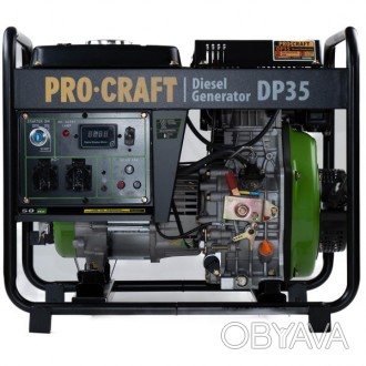 Генератор дизельний Procraft DP35 ― це надійний і потужний генератор, що підходи. . фото 1