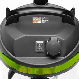 Промисловий пилосос Procraft VP1400 ― це потужне та ефективне рішення для прибир. . фото 6