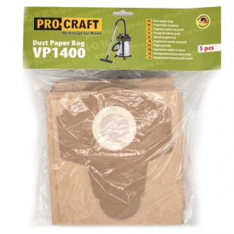 Мішок для пилу паперовий Procraft VP1400. Жашків. фото 1 Мішок для пилу паперовий Procraft VP1400. Жашків. фото 1