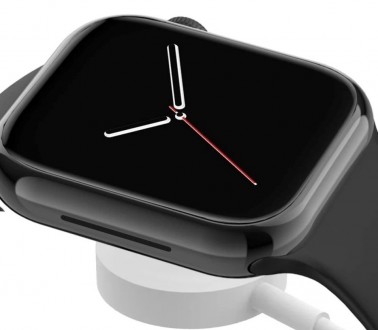 
 Чоловічий спортивний смарт годинник Smart Apple Watch Black
 Смарт-годинник з . . фото 5