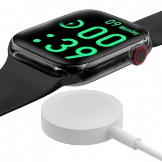 
 Чоловічий спортивний смарт годинник Smart Apple Watch Black
 Смарт-годинник з . . фото 4