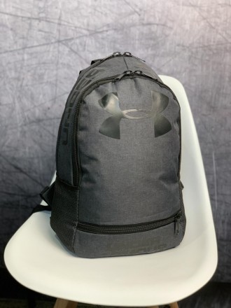 Рюкзак темний меланж (большое лого) Under Armour. Львів. фото 1 Рюкзак темний меланж (большое лого) Under Armour. Львів. фото 1