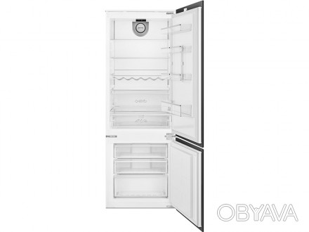 Встроенный холодильник с морозильной камерой внизу
Тип охлаждения: Холодильник с. . фото 1