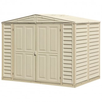 Сарай пластиковый Durate 240x163x186 см слоновая кость. Київ. фото 1 Сарай пластиковый Durate 240x163x186 см слоновая кость. Київ. фото 1