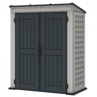 Сарай пластиковый Yardmate 171x92x202 см темно-серый. Київ. фото 1 Сарай пластиковый Yardmate 171x92x202 см темно-серый. Київ. фото 1