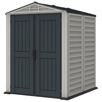 Сарай пластиковый Yardmate 171х171х210 см темно-серый. Київ. фото 1 Сарай пластиковый Yardmate 171х171х210 см темно-серый. Київ. фото 1