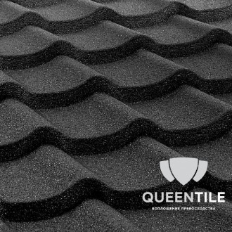 1-тайловий профіль QueenTile® Black — унікальний формат композитної черепиці, що. . фото 2