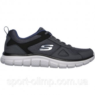 Чоловічі повсякденні кросівки Skechers Track Сірий 45 (52631 GYNV). Шостка. фото 1 Чоловічі повсякденні кросівки Skechers Track Сірий 45 (52631 GYNV). Шостка. фото 1