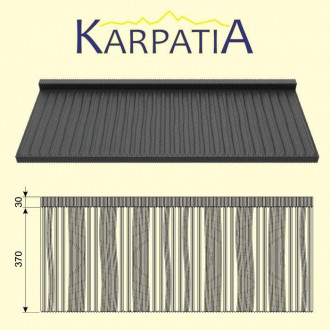 Модульная черепица Карпатия Pruszynski заказать и купить в Украине
Внешне напоми. . фото 10