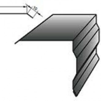 Фігурна планка Ruukki вітрова в широкому асортименті RR
призначена для захисту к. . фото 4