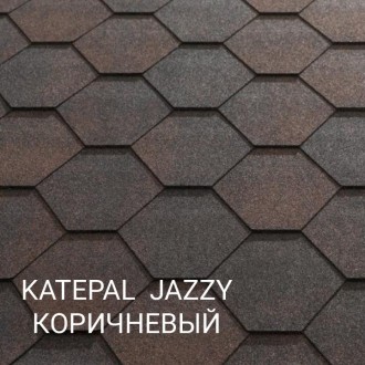 KATEPAL Jazzy Красный - гибкая черепица из Финляндии, размер гонта черепицы 1,0х. . фото 5