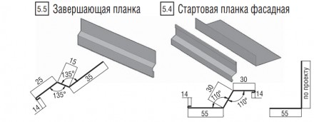 Планка конька полукруглая 0,45 мм матовый цвет
Длина кровельной коньковой планки. . фото 9