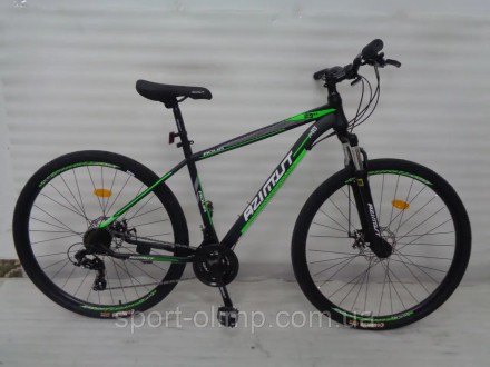 Велосипед Azimut Aqua 29" GD рама 19 чорно-зелений
Azimut Aqua 29" - це універса. . фото 2