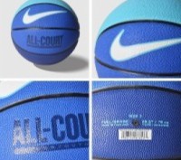 Баскетбольний м'яч Nike Everyday All-Court Official Basketball має глибокі канал. . фото 4