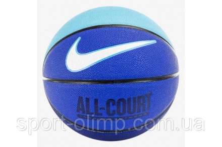 Баскетбольний м'яч Nike Everyday All-Court Official Basketball має глибокі канал. . фото 2