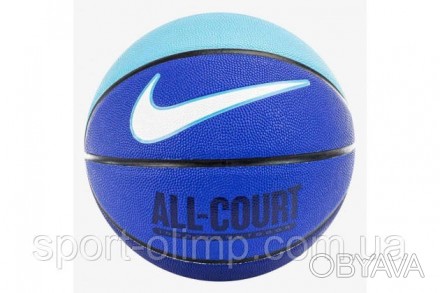 Баскетбольний м'яч Nike Everyday All-Court Official Basketball має глибокі канал. . фото 1