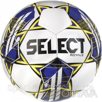 Мяч футбольный Select ROYALE FIFA v23 Белый, Фиолетовый размер 5 (022436-741)
Чр. . фото 1