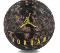 Мяч баскетбольный Nike JORDAN BASKETBALL 8P ENERGY DEFLATED CRIMSON BLISS/BLACK/. . фото 2