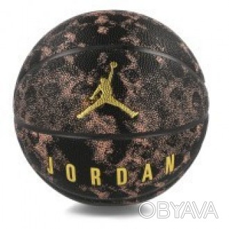 Мяч баскетбольный Nike JORDAN BASKETBALL 8P ENERGY DEFLATED CRIMSON BLISS/BLACK/. . фото 1