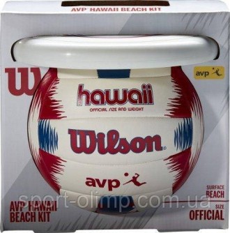 Набір для пляжного волейболу Wilson AVP Hawaii Kit розроблений для розважальних . . фото 3