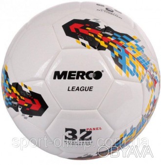 Мяч футбольный Merco League soccer ball Белый Size 5 (ID36940)
Футбол сегодня яв. . фото 1