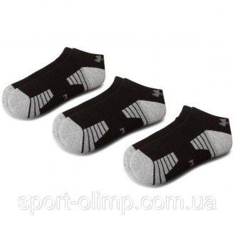 Носки Under Armour Heatgear Tech Low Cut 3-pack black пользуются популярностью у. . фото 4