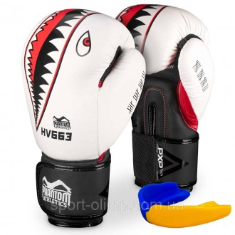Боксерські рукавиці Phantom Fight Squad WEISS White 10 унцій
Боксерські рукавичк. . фото 12