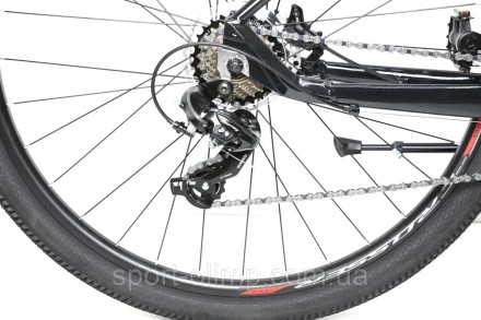 Велосипед найнер Crosser SHADOW 29" (рама 19, 2*12) Hidraulic L-TWOO+SHIMANO сір. . фото 5
