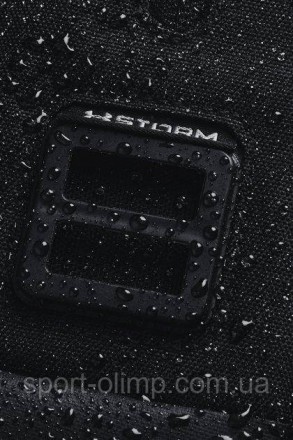 Рюкзак UA Halftime Backpack Чорний 29х49х13 см (1362365-001)
Технологія UA Storm. . фото 7