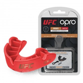 Капа OPRO Bronze UFC взрослая (возраст 11+) Red (ufc.102512002)
Получите повышен. . фото 2