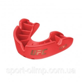 Капа боксерская OPRO Bronze UFC детская (возраст до 10) Red (ufc.102513002)
Полу. . фото 3