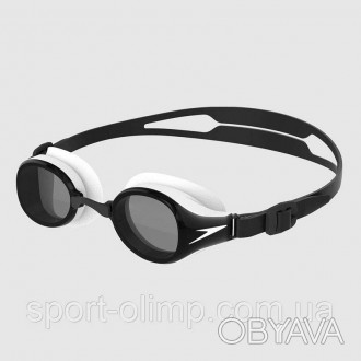 Очки для плавания SPEEDO HYDROPURE GOG AU ASSORTED (8-126697239-3)бело-черный ун. . фото 1