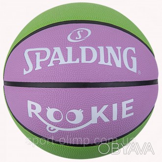 Мяч баскетбольный Spalding Rookie Зеленый, Розовый размер 5 (84369Z)
Модель Spal. . фото 1