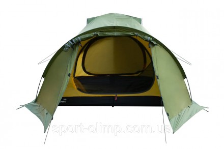 Экспедиционная трехместная палатка Tramp Mountain 3 (v2) green UTRT-023
Экспедиц. . фото 4