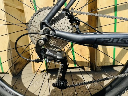 Велосипед найнер Crosser Solo 29" (рама 19, 2*9) Hidraulic L-TWOO серо-зеленый
Н. . фото 10