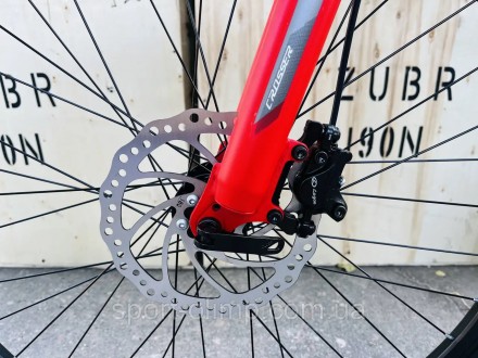 Велосипед Crosser MT-042 27,5" (18 рама, 2*9) Hidraulic L-TWOO 2021 сіро-червони. . фото 6