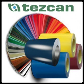 Листовая оцинкованная сталь 0,45 мм с глянцевым полимерным покрытием - TEZCAN ( . . фото 2