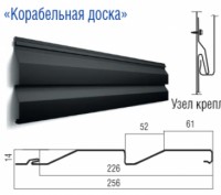 Купить в Киеве и Украине Металлический сайдинг "корабельная доска"
Сталь Китай т. . фото 4