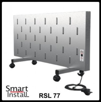 Обігрівач нержавіюка двосторонній інфрачервоний Smart Install RSL 77 з програмою. . фото 2