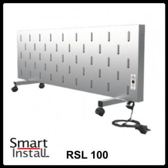 Обогреватель нержавейка двухсторонний инфракрасный Smart Install Model RSL 100 с. . фото 2