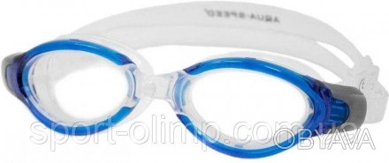 Очки для плавания Aqua Speed TRITON сине-прозрачные Универсальные OSFM 053-01
Оч. . фото 1