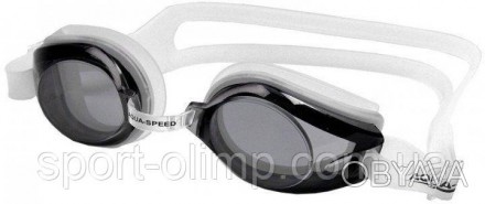 Очки для плавания Aqua Speed AVANTI Черно-прозрачные детские OSFM 007-53
Двухком. . фото 1