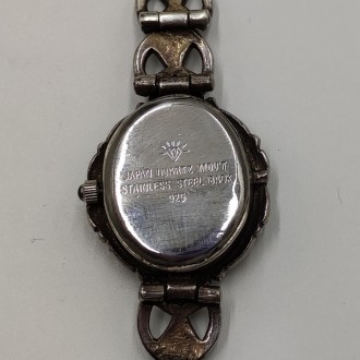 Продам б/в жіночий срібний годинник, браслет та верхня частина - срібло 925 проб. . фото 9