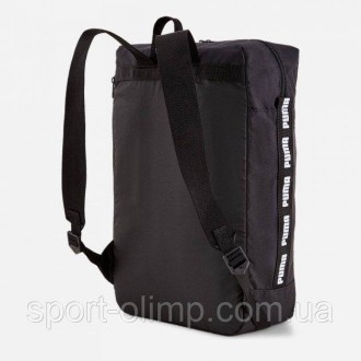 Рюкзак Puma Evo ESS Box Backpack Чорний X (07886301)
Чоловічий рюкзак Evo Essent. . фото 3
