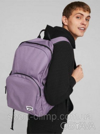 Рюкзак Puma Originals Futro Backpack Фіолетово-вугільний 31 х 45 х 14 см (078820. . фото 1