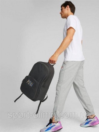 Рюкзак Puma Originals SWxP Backpack Чорний 29 х 44.5 х 14 см (07923401)
Практичн. . фото 6