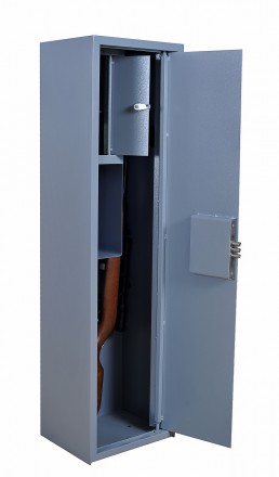 Сейф призначений для зберігання 2-3 одиниць вогнепальної зброї до 970 мм заввишк. . фото 4