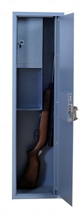 Сейф призначений для зберігання 2-3 одиниць вогнепальної зброї до 970 мм заввишк. . фото 2