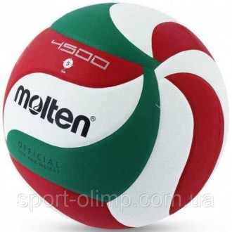 Мяч волейбольный Molten V5M4500
Molten Flistatec V5M4500 Volleyball - Внешнее по. . фото 2